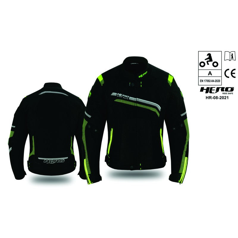 Giacche estive da moto da uomo HR-08-2021 – Hero Italia Moto