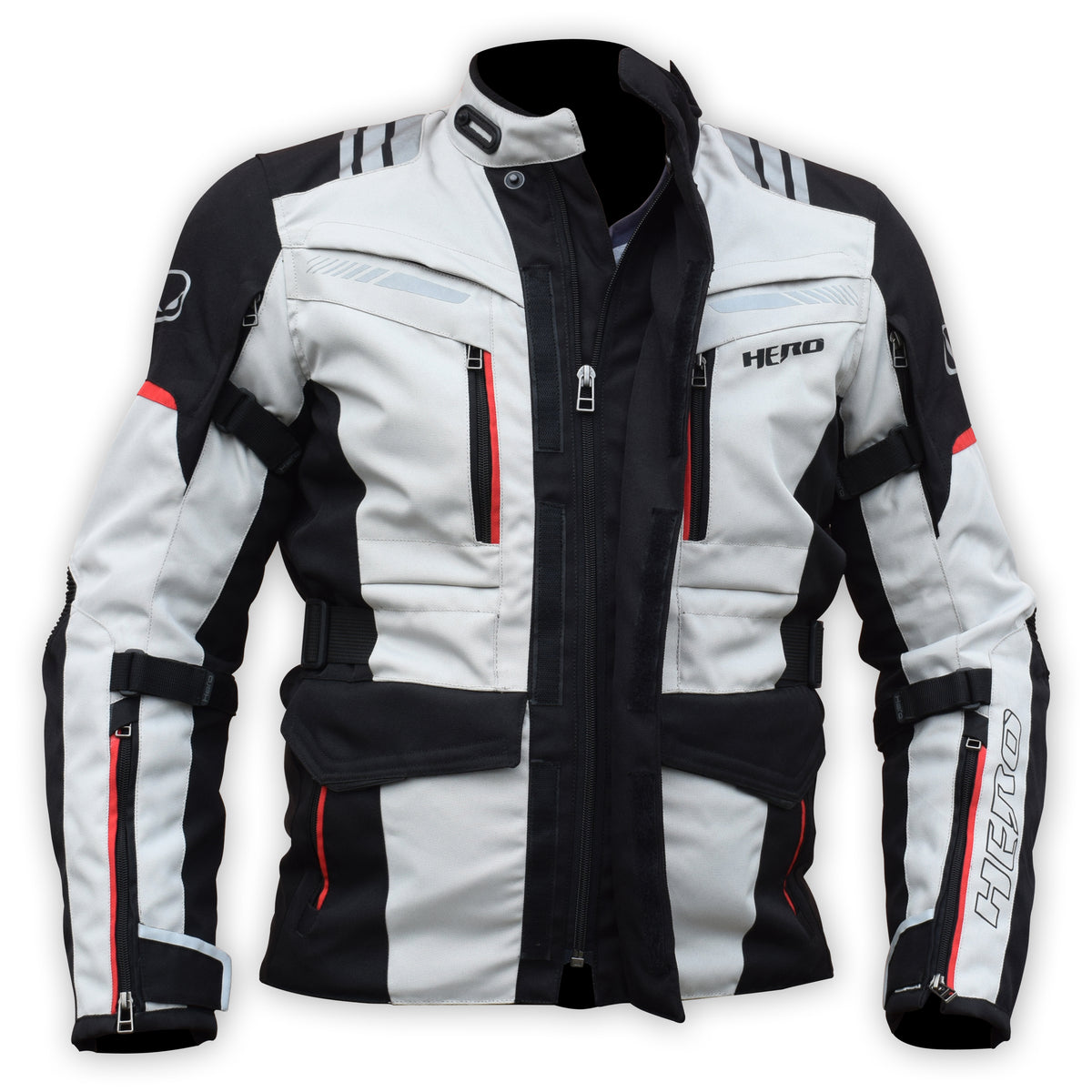 Giacca da moto impermeabile 4 stagioni con protezione spalle e gomiti omologata CE