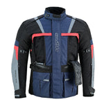 Giacca da moto impermeabile 4 stagioni con protezione HR-F-16