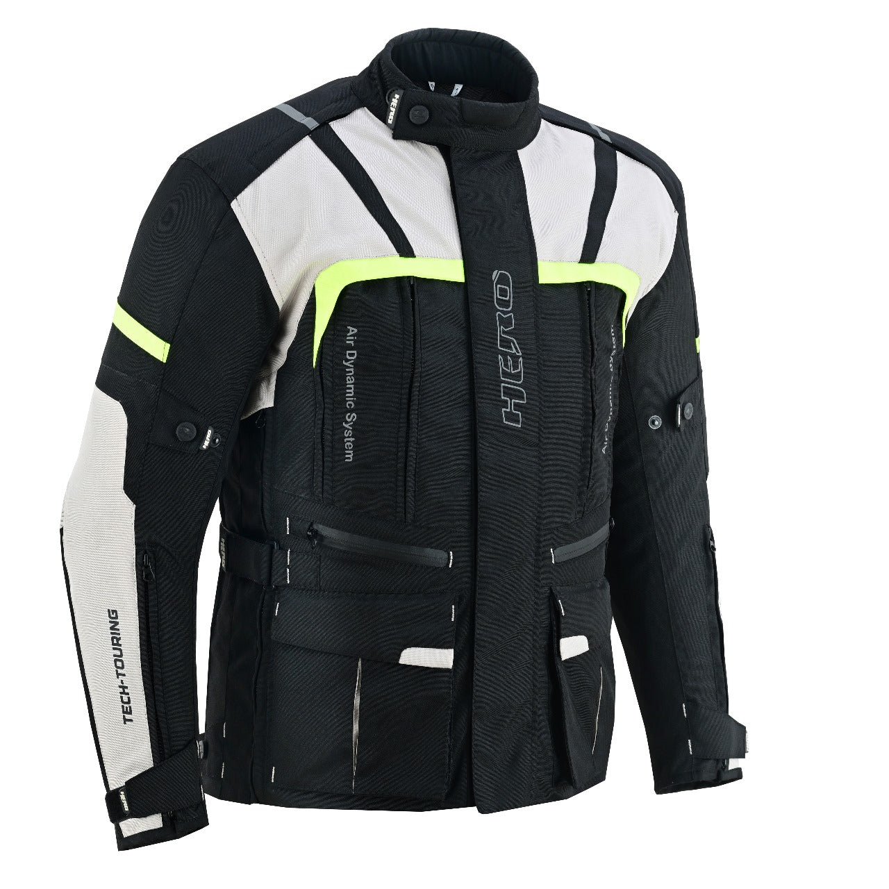 Giacca da moto impermeabile 4 stagioni con protezione HR-F-16