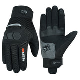 summer motorcycle gloves with knuckle protection