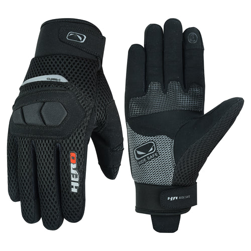 summer motorcycle gloves with knuckle protection