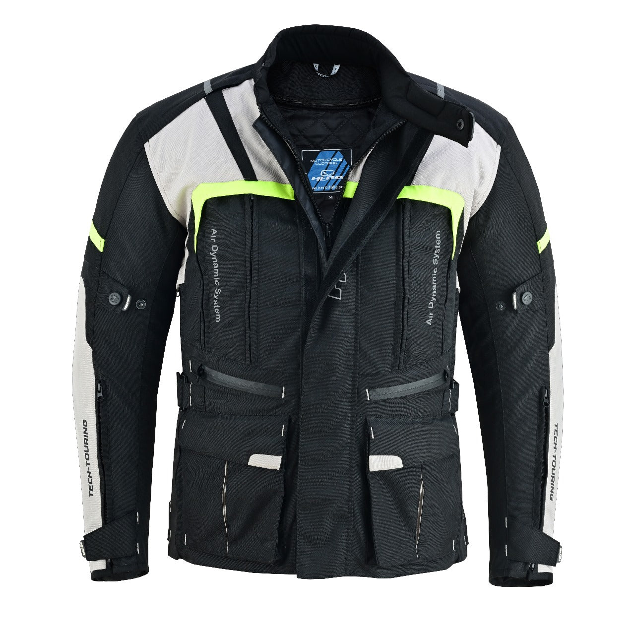 Giacca da moto impermeabile 4 stagioni con protezione HR-F-16