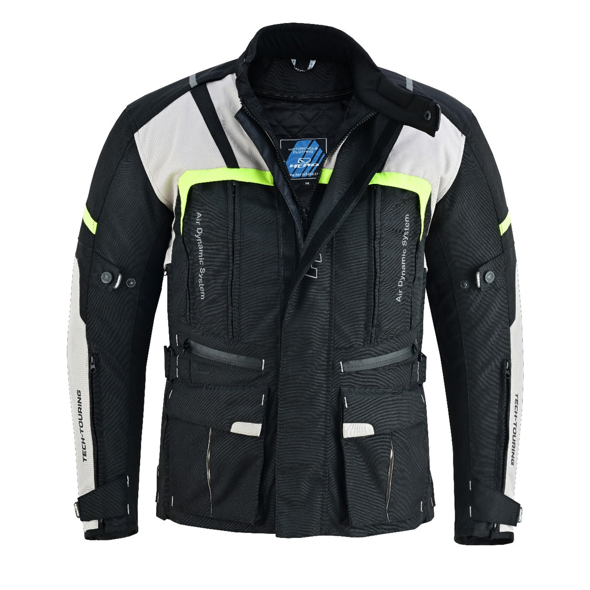 Giacca da moto impermeabile 4 stagioni con protezione HR-F-16