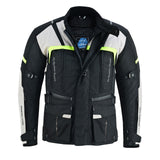 Giacca da moto impermeabile 4 stagioni con protezione HR-F-16