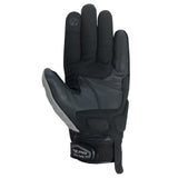 Leather Motorcycle Glove Carbon Padded Protections by Hero Italia HR-344