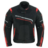 Men's Summer Fabric Motorcycle Jacket HR-08-2021