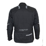 Men's 2-layer fabric motorcycle jacket for 4 seasons