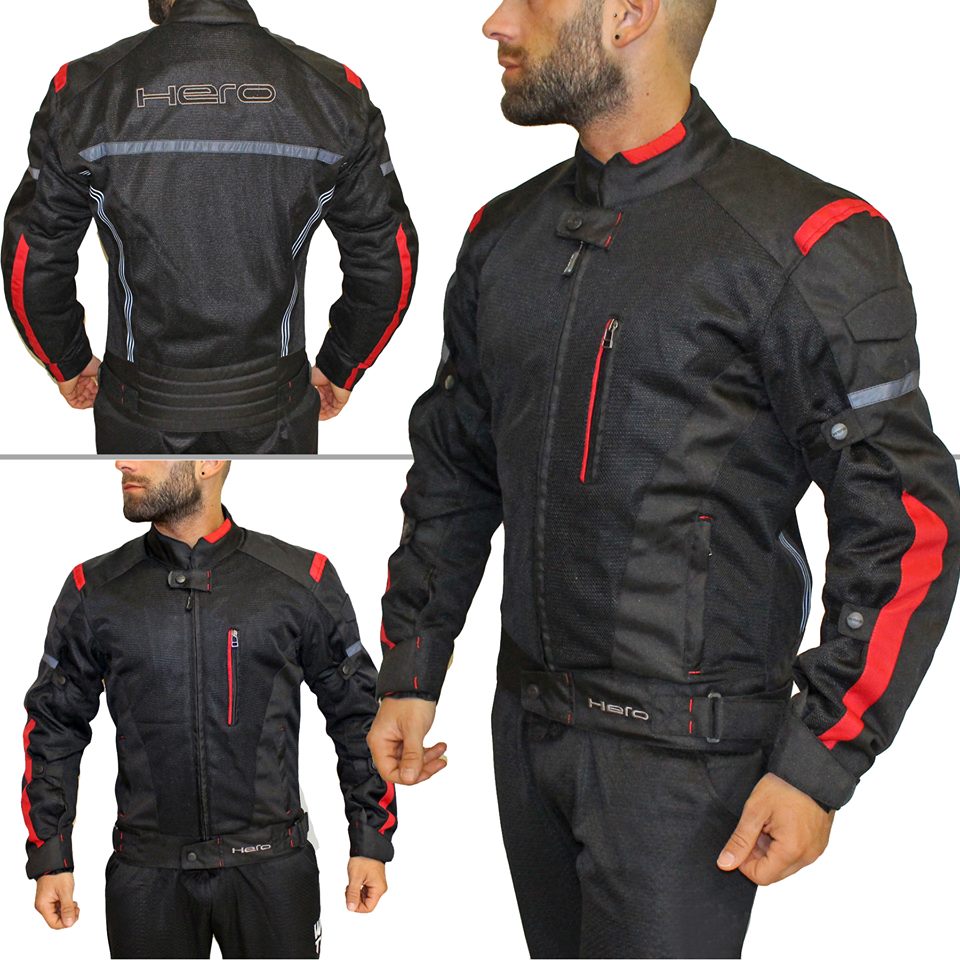 Men's Perforated Motorcycle Jackets