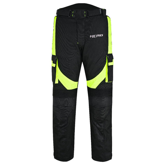 Transformer Men's Motorcycle Pants Black Fluorescent Yellow