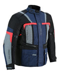 Giacca da moto impermeabile 4 stagioni con protezione HR-F-16