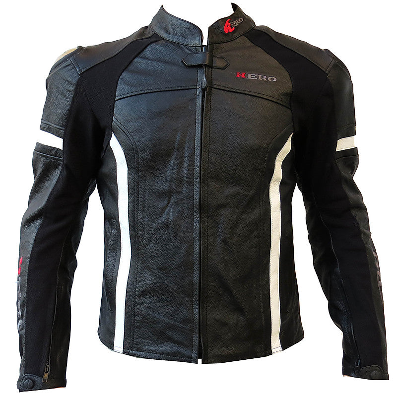 giacche da motociclista in pelle con armatura