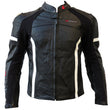 giacche da motociclista in pelle con armatura